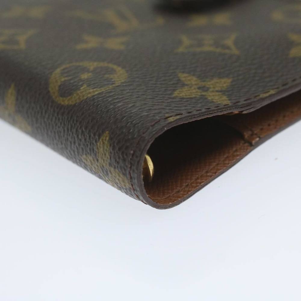 LOUIS VUITTON Monogram Agenda PM Day Planner Cover R20005 LV Auth am5409 - Picture 7 of 16